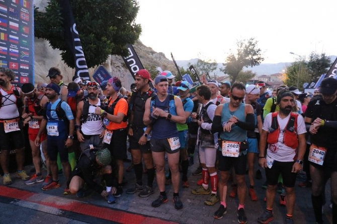 Salomon Kapadokya Ultra Trail yarışı başladı