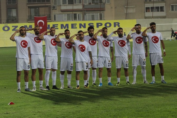 TFF 1. Lig: Ekol Göz Menemenspor: 0 - Büyükşehir Belediye Erzurumspor: 0