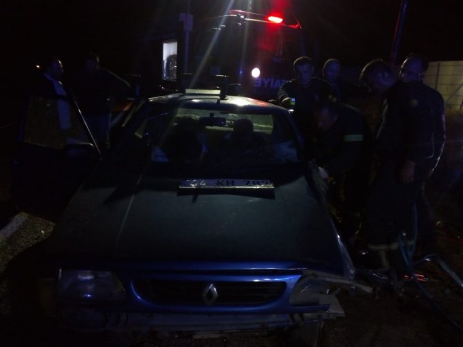 Nurhak’ta trafik kazası: 1’i çocuk 6 yaralı