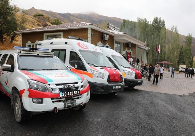 Hakkari’de 5’nci 112 acil sağlık çağrı merkezi hizmete açıldı