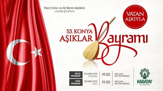 "Türkiye’nin Aşıkları” bu yıl Konya’da buluşuyor