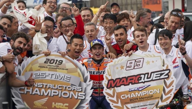MotoGP’de markalar şampiyonu Honda oldu