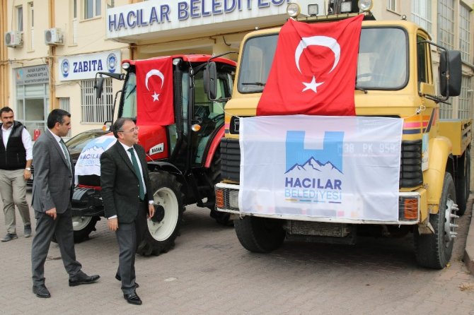 Hacılar Belediyesi Araç Filosu Güçleniyor
