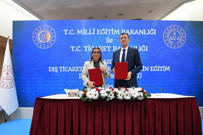 Milli Eğitim Bakanlığı ile Ticaret Bakanlığı arasında protokol imzalandı