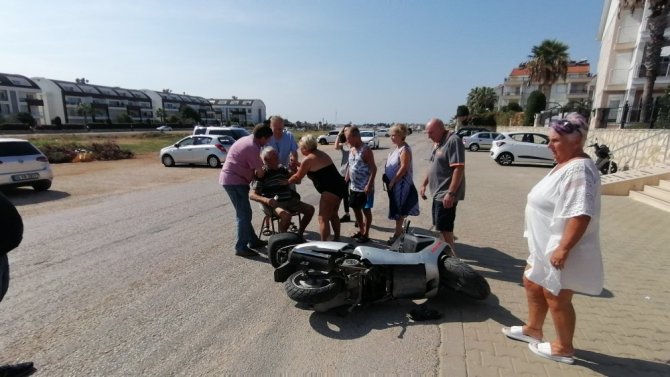 228 promil alkollü 79 yaşındaki Belçikalı turistin motosikletle ölüm yolculuğu