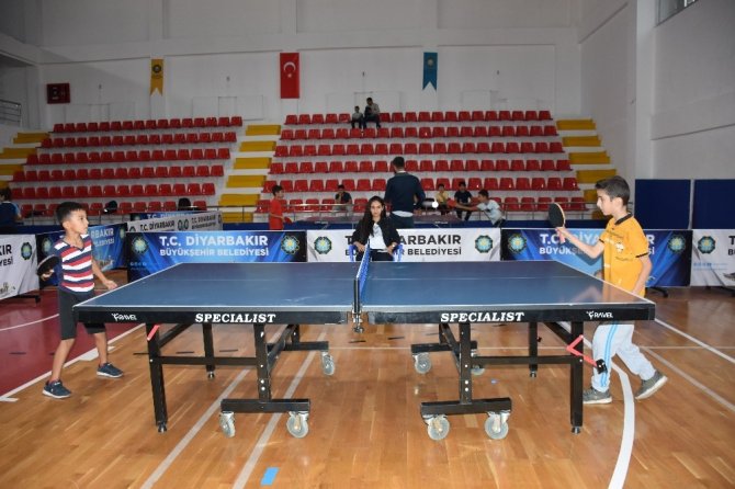 Diyarbakır’da masa tenisi turnuvası sona erdi
