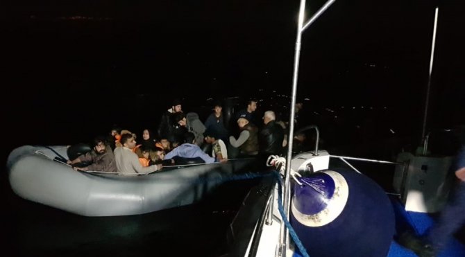 Didim’de 111 düzensiz göçmen yakalandı
