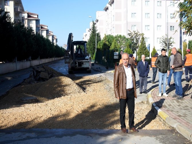 Yenişehir’in yolları asfaltlanıyor