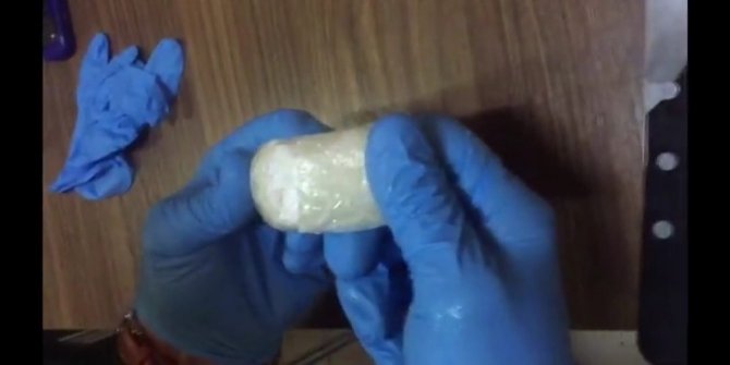 Bebek mamasının içerisine gizlenen kokain ele geçirildi