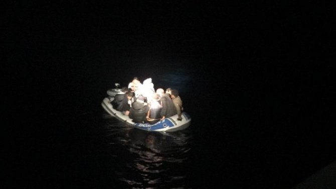 51 mülteci Sahil Güvenlik ekipleri tarafında kaçarken yakalandı