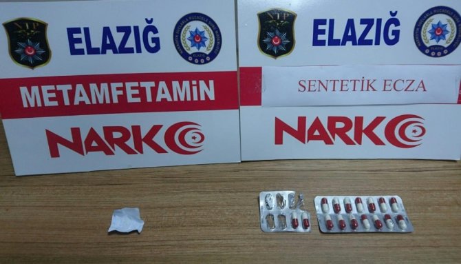 Elazığ’da uyuşturucu operasyonları: 2 tutuklama