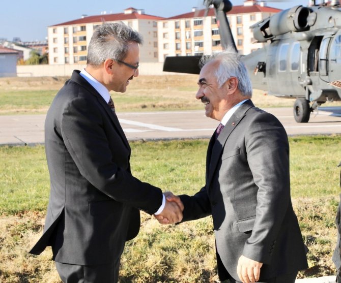 Bakan Yardımcısı Ersoy ve Jandarma Genel Komutanı Çetin Bingöl’de