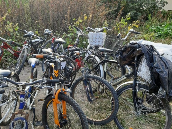 Çalıntı 33 bisiklet polis ekiplerince bulundu