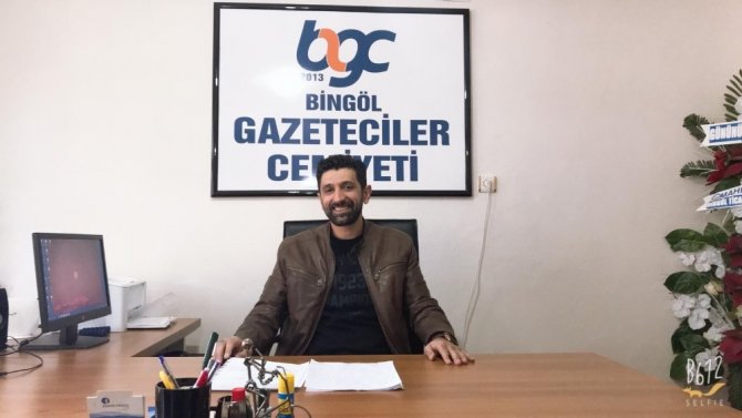 Bingöl Gazeteciler Cemiyeti Başkanı, Mahmud Arda oldu