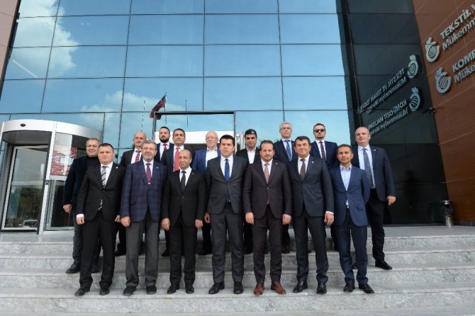 Kuzey Makedonya Devlet Bakanı Elvin Hasan Bursa iş dünyası ile buluştu