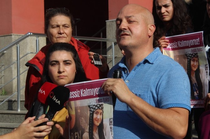 Ecem Balcı’nın babası: “Benim kızım umarım artık mezarında rahat uyur”