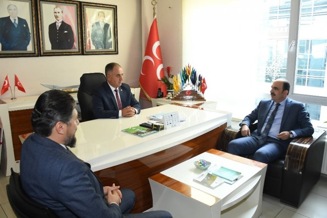 Başkan Altay, MHP İl Başkanı Karaarslan’ı ziyaret etti