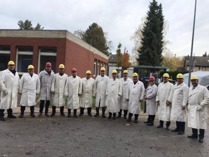 BEÜ, Maden Makinaları Kümelenme Çalışmaları için Almanya’da
