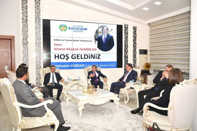 Bakan Yardımcısı Demircan’dan Başkan Gürkan’a ziyaret