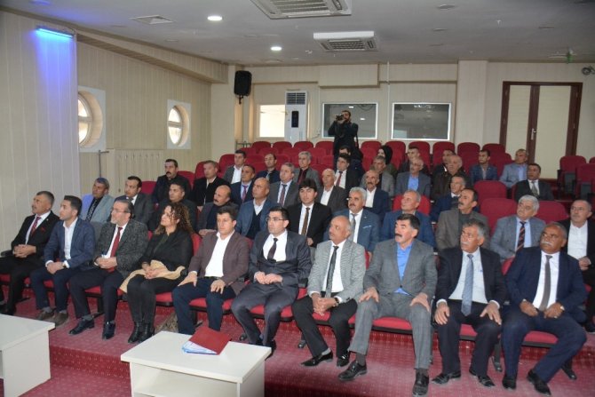 Hakkari Köylere Hizmet Götürme Birliği Meclis Toplantısı yapıldı
