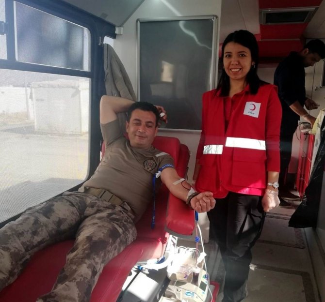 Özel Harekatçılar kan bağışında bulundu