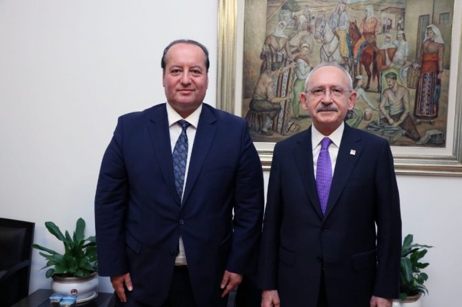 KARDERFED Başkanı Cevdet Akay, Kılıçdaroğlu ile görüştü