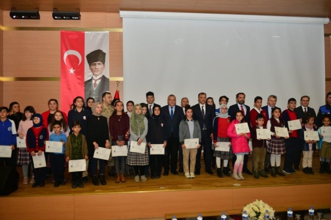 Elazığ’da "Duyarlı Çocuklarla Güvenli Gelecek" projesi ödül töreni