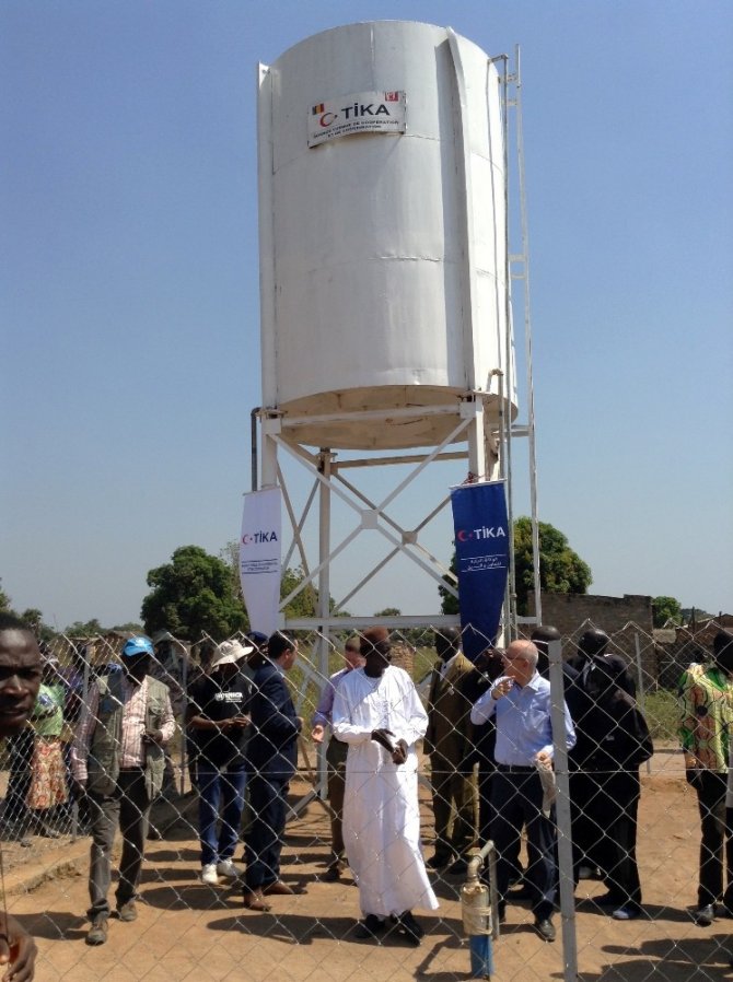 TİKA’dan Çad’da Gore Mülteci Kampına su desteği