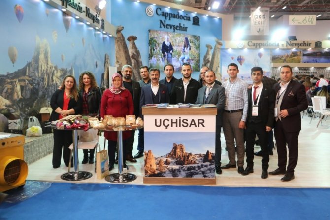 Uçhisar, Travel İzmir fuarında tanıtılıyor