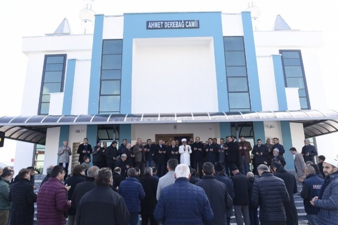 Karatay’da Ahmet Derebağ Camisi’nin açılışını gerçekleştirildi