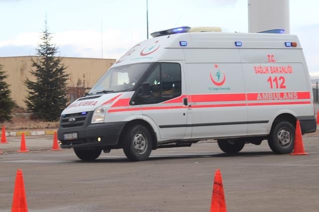 Nevşehir’de ambulans ralli etkinliği düzenlendi
