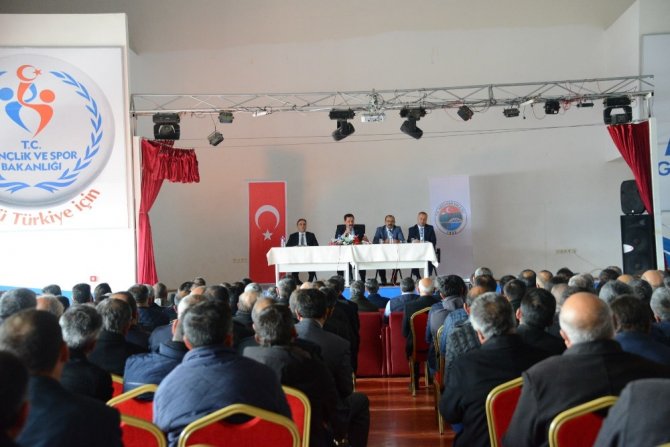 Vali Mustafa Masatlı, muhtarlarla geniş katılımlı toplantı yaptı
