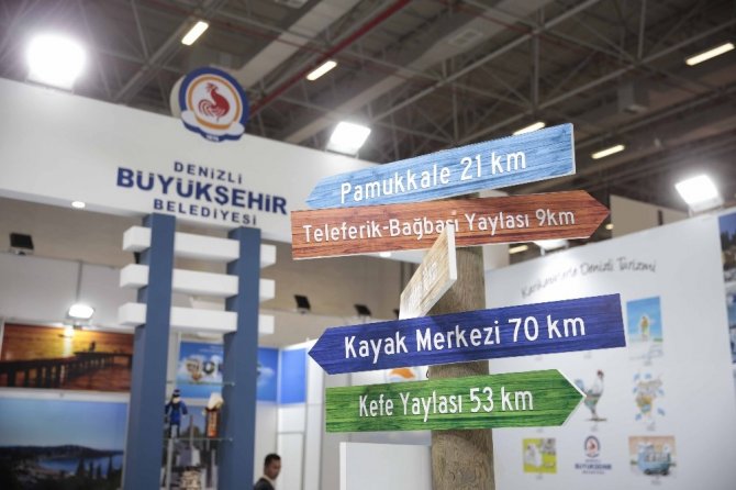 Denizli 13. Uluslararası Travel Turkey fuarında tanıtıldı