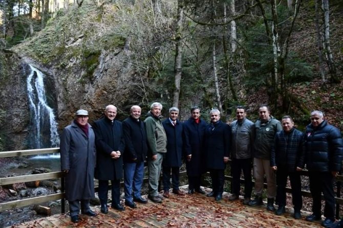 Vali Gürel ve milletvekilleri Baklabostan Tabiat Parkını inceledi