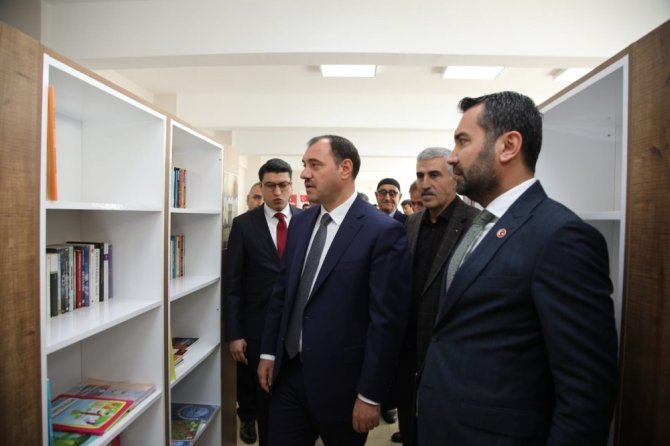 Şehit Kıratlı anısına yapılan kütüphane açıldı
