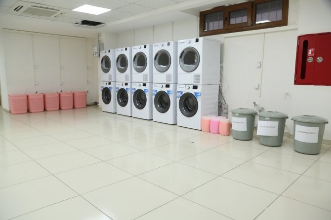 Şanlıurfa’da Öğrenciler için ücretsiz çamaşırhane