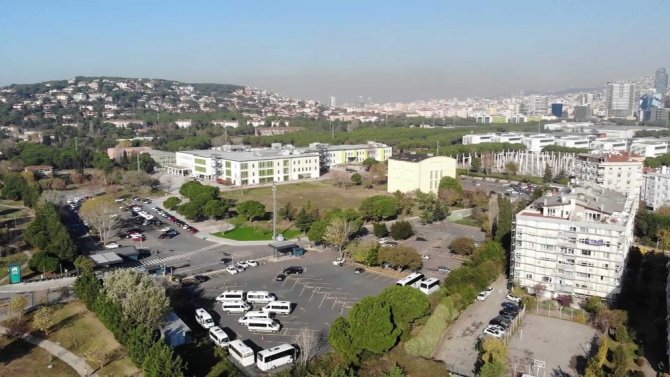 İstanbul Şehir Üniversitesi havadan görüntülendi