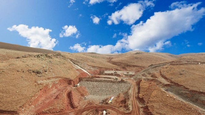 Erzurum Köşk Barajı bin yediyüz yetmiş dekar araziyi sulayacak