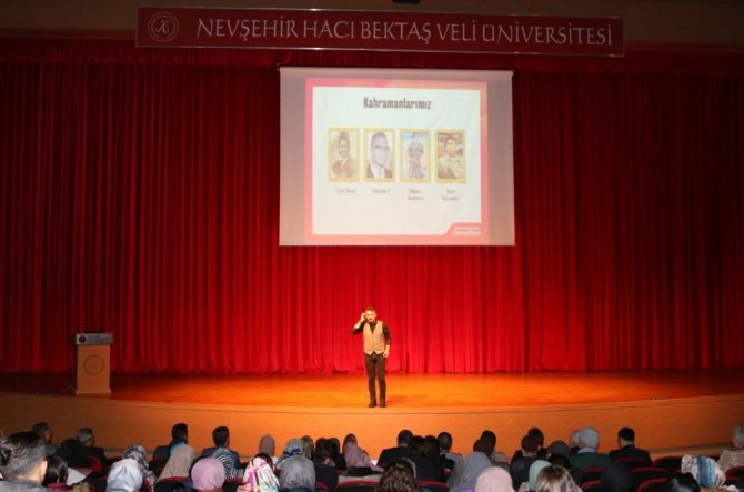 Gazeteci Yazar Abdurrahman Uzun, NEVÜ öğrencileriyle buluştu
