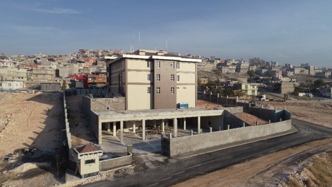 Şehit Ersan Günqınar Polis Merkezi’nin inşaatı devam ediyor