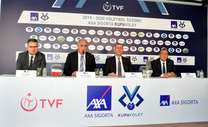 AXA Sigorta Kupa Voley Erkekler Kategorisi’nde 1.Etap Eşleşmeleri belli oldu