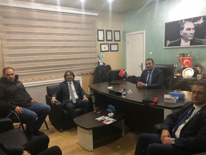 TDF Başkanı Ersan Başar’dan Ağrı ASKF’ye ziyaret