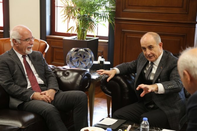 Baro Başkanı Mehmet Durakoğlu’ndan Başkan Akgün’e ziyaret