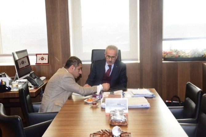 Milletvekili Taşdoğan’dan Karayolları Genel Müdürüne ziyaret