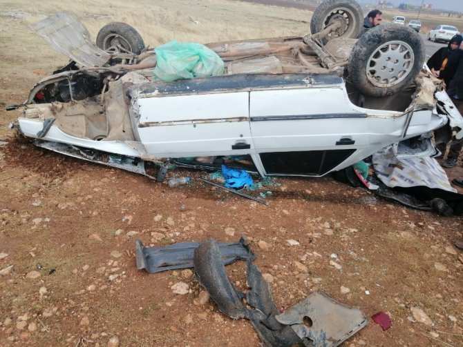 Viranşehir’de trafik kazası:1 yaralı
