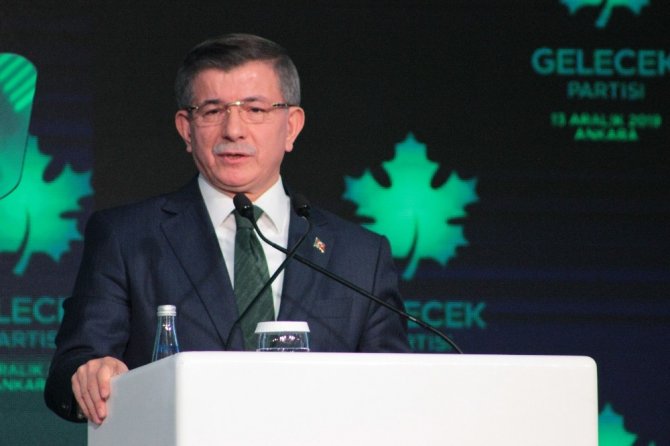 Ahmet Davutoğlu yeni kurulan partiyi tanıttı