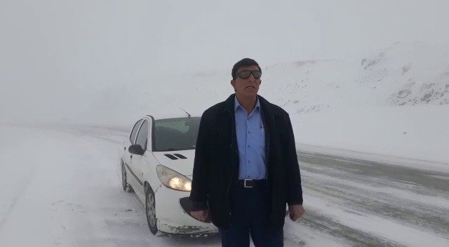 Erzurum’da sis ulaşımı aksatıyor