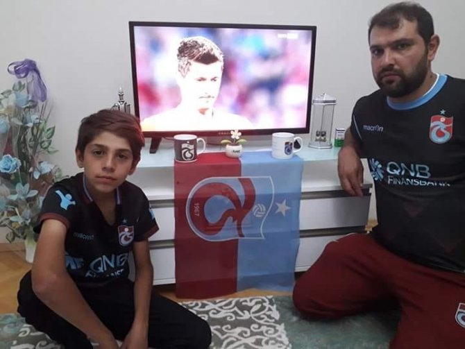 Baba-oğlun Trabzonspor sevdası