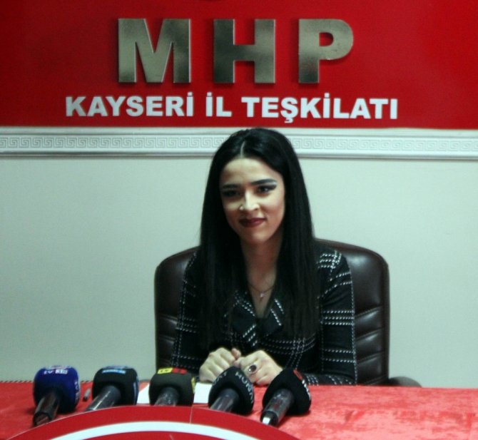MHP Melikgazi Kadın Kolları İlçe Başkanı Av. Merve Akıllı: