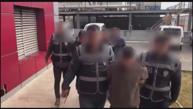 Gaziantep’te gasp zanlısı 2 kişi tutuklandı